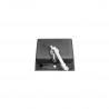 BLANCO 525873 Sink Dalago 6 black with Silgranit PuraDur eccentric