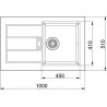 FRANKE Sink SID 611 black