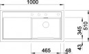 BLANCO 523964 Sink Zenar XL 6S anthracite InFino with eccent. Silgranit PuraDur