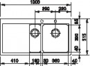 FRANKE Sink MTG 651-100/2P gray stone