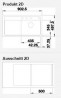 BLANCO 523876 Sink Zenar 5S-F white InFino with eccentric Silgranit PuraDur