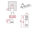 TERNO Classic sliding interior fittings set - up to 160 kg including fasteners