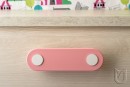 TULIP Knob Cute 40 pink/white