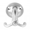 TULIP hook Twist matt chrome