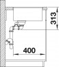 BLANCO 523568 Sink Subline 340/160-F anthracite Silgranit InFino manual