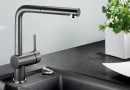 BLANCO 526148 Tap LINUS-S black silgranit®-look