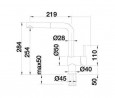 BLANCO 526148 Tap LINUS-S black silgranit®-look