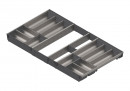 K-BLUM Antaro M 500 mm/30 kg, grey, screw+sideboard ZSI.90VEI6