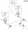 BLANCO 523549 Sink Subline 340/160-U gray rock InFino manual Silgranit PuraDur
