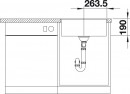 BLANCO 523537 Sink Subline 500-F coffee Silgranit InFino manual