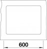 BLANCO 523533 Sink Subline 500-F gray rock Silgranit InFino manual
