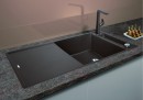 BLANCO 523531 Sink Axia III XL 6S-F coffee InFino with eccent. Silgranit PuraDur