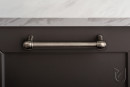 TULIP Handle Rustik 128 antique brass