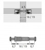 HETTICH 65536 Pin double DU 867 forVB35/36