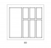 Sideboard Classico 60 (522 x 474 mm) grainy white