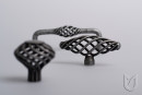 TULIP Handle Virella L 96 antique pewter + screws
