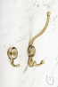 TULIP Hook Murero XL antique brass + screws