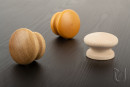 TULIP Knob Jacek pine raw + screw