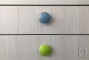 TULIP Knob Sola green + screw