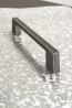 TULIP Handle Enuca 128 anthracite/chrome polished + screws