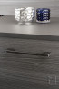 TULIP Handle Enuca 128 anthracite/chrome polished + screws