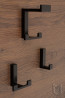 TULIP Hook Kara M antique black brushed