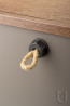 TULIP Knob Spaccata rope/antique black