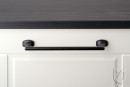 TULIP Handle Menfi 160 black matt