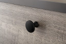 TULIP Knob Evan black polished