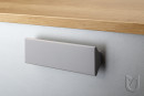 TULIP Handle Oblong oak lacquered+screws