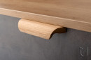 TULIP Handle Wave 96 oak raw+screws