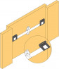 LEHMANN Sliding door lock 515.05