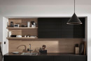 REHAU Flipdoor Piano, shiny/black body 900/780 mm
