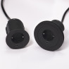 VersaTag 1x 230V, 1x USB-A, black, Schuko