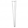 STRONG table leg wire 710 mm, chrome