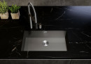BLANCO 526243 sink ZEROX 500-U DXD InFino without center stainl.steel Dark Steel
