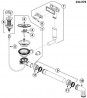 BLANCO 523788 Sink Zenar 45S white InFino with eccentric Silgranit PuraDur