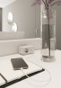 VersaQ HUB 1x 230V, 1x RJ45, USB A+C 5V, 1x HDMI, QI wireless charging, white