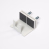 VersaQ HUB 1x 230V,1x RJ45,USB-A+C 5V,1x HDMI,QI charging support,white,Schuko