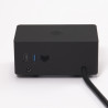 VersaQ HUB 1x 230V, 1x RJ45, USB A+C 5V, 1x HDMI, QI wireless charging, black
