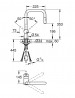 GROHE 32322DC2 Tap Minta U-outlet pull-out shower supersteel