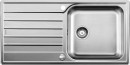 BLANCO 518519 Sink LIVIT XL 6 S brushed stainless steel with eccentric, 2 holes
