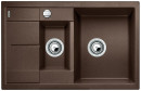 BLANCO 515044 Metra 6 S Compact coffee sink with Silgranit PuraDur eccentric