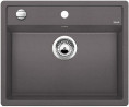 BLANCO 518850 Sink Dalago 6 gray rock with Silgranit PuraDur eccentric