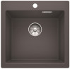 BLANCO 521669 Sink Pleon 5 gray rock InFino without eccentric Silgranit PuraDur