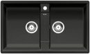 BLANCO 516686 Sink Zia 9 anthracite without eccentric Silgranit PuraDur