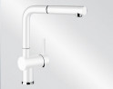 BLANCO 516692 Linus-s Tap white pull-out shower Silgranit-look