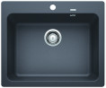 BLANCO 519639 Sink Naya 6 gray rock without eccentric Silgranit PuraDur