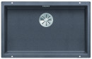 BLANCO 523443 Sink Subline 700-U gray rock InFino manual Silgranit PuraDur