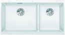 BLANCO 523588 Sink Subline 480/320-U white InFino manual Silgranit PuraDur